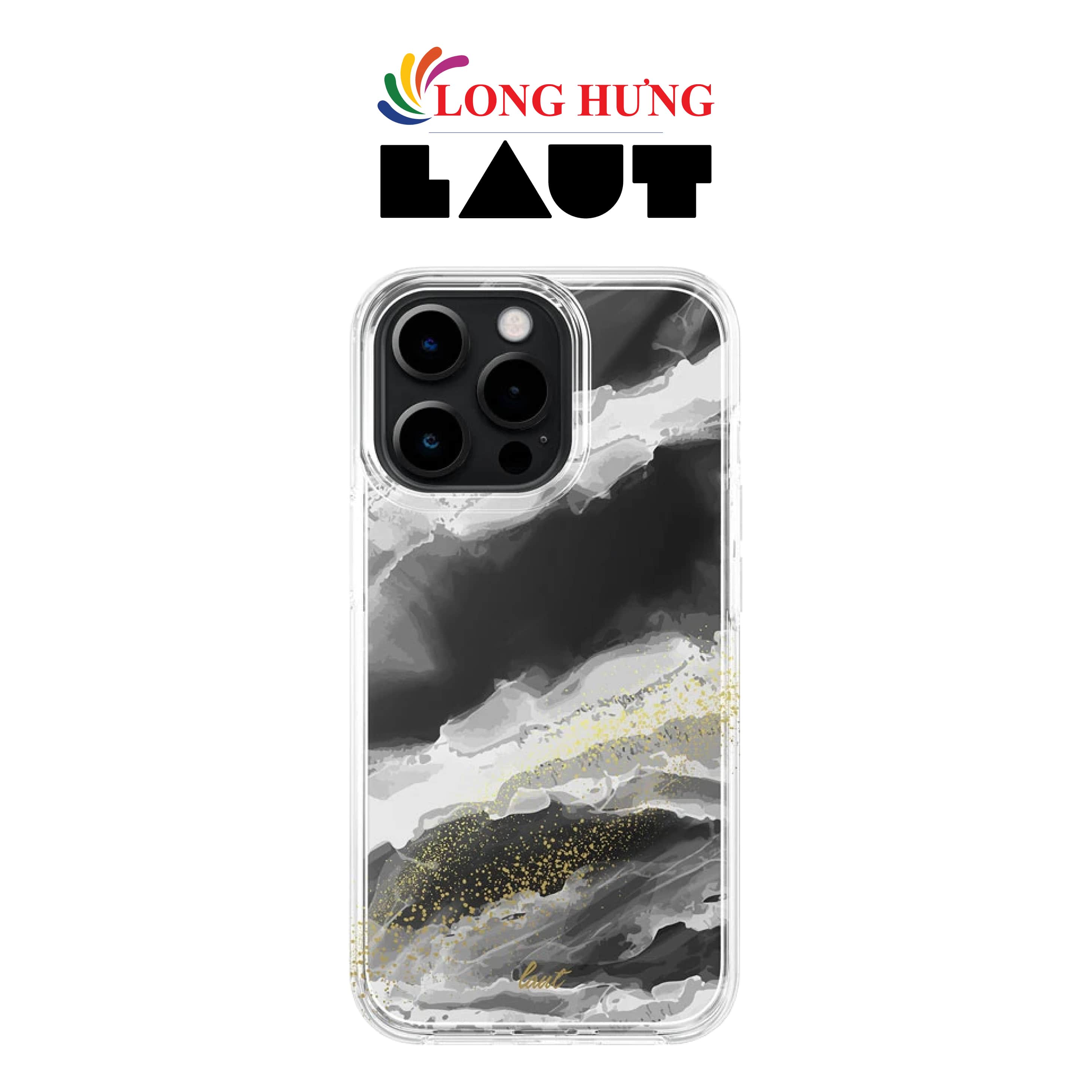 Ốp lưng chống sốc Laut Crystal Ink dành cho iPhone 13/13 Pro/13 Pro Max - Hàng chính hãng