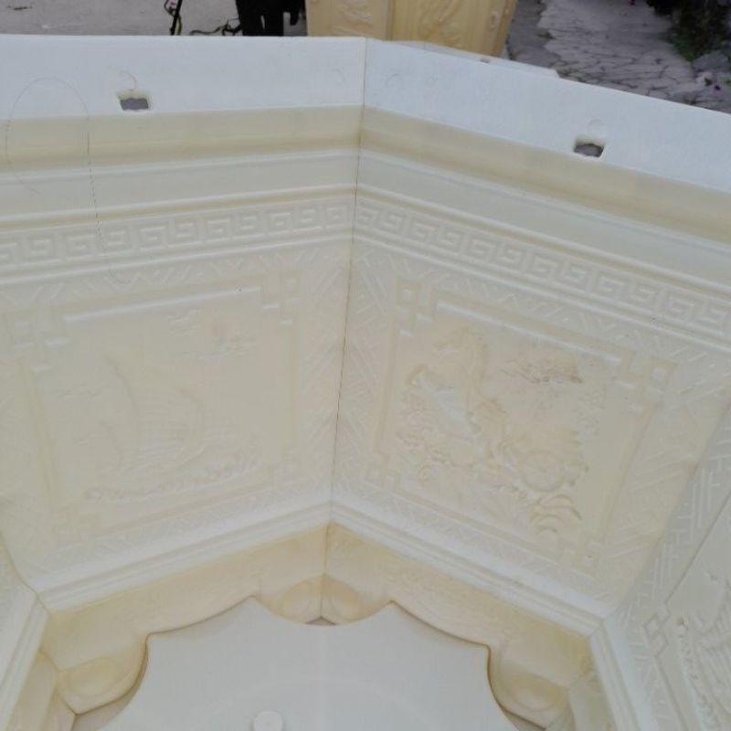 Khuôn chậu lục giác 60 chân liền mẫu thuyền ngựa