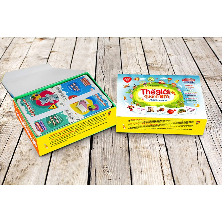 Hộp Thẻ Flashcard Thế Giới Quanh Em