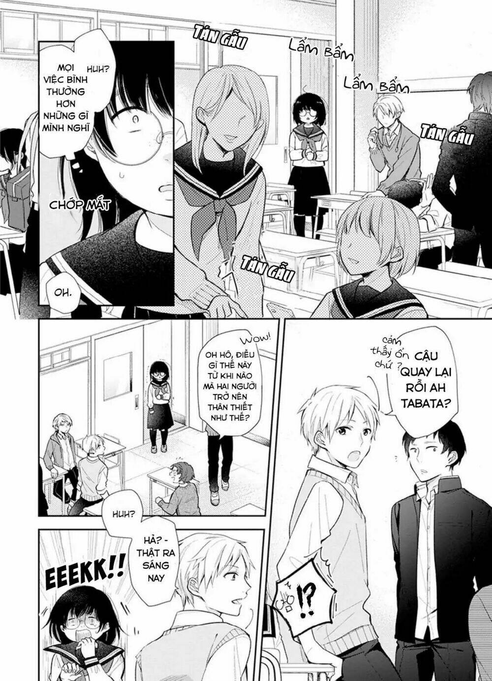 cô gái xấu xí và hoa chapter 1 17