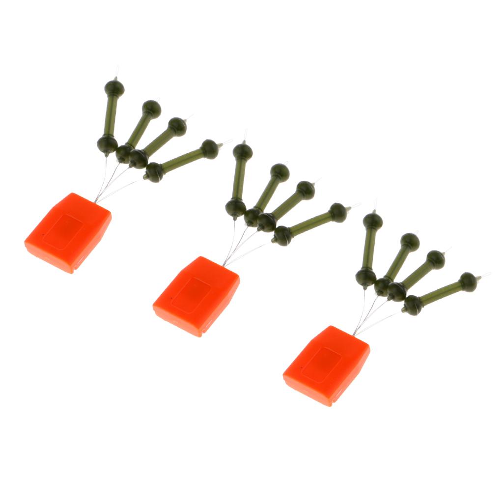 3pcs TPR Heli Beads Fishing Beads Release Rigs Line Rig Beads w/ Handle