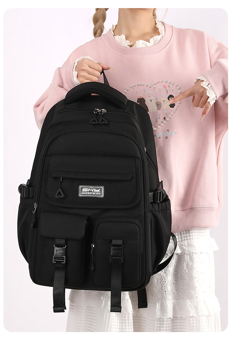 Balo thời trang phong cách Hàn Quốc dày dặn chống thấm nước dùng cho đi học, đi chơi - BEE GEE – BLTT9163