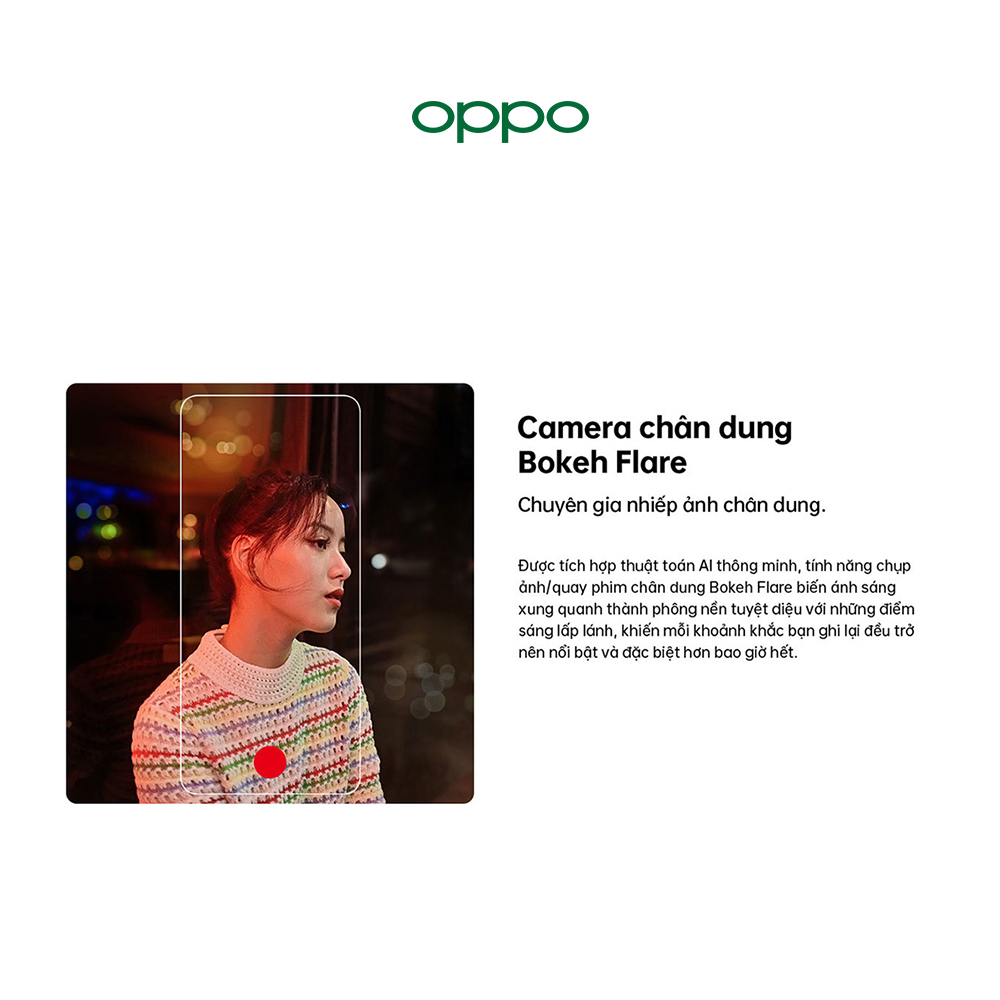 Điện Thoại Oppo Reno 6 5G (8GB/128G) - Hàng Chính Hãng