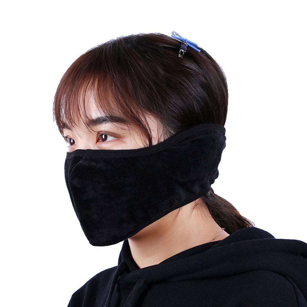 Combo 3 mặt nạ bịt tai giữ ấm nam/nữ thời trang mùa đông (màu đen)