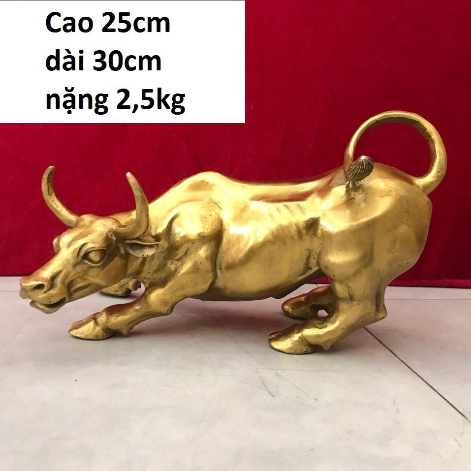 Tượng trâu bằng đồng cao cấp MS104