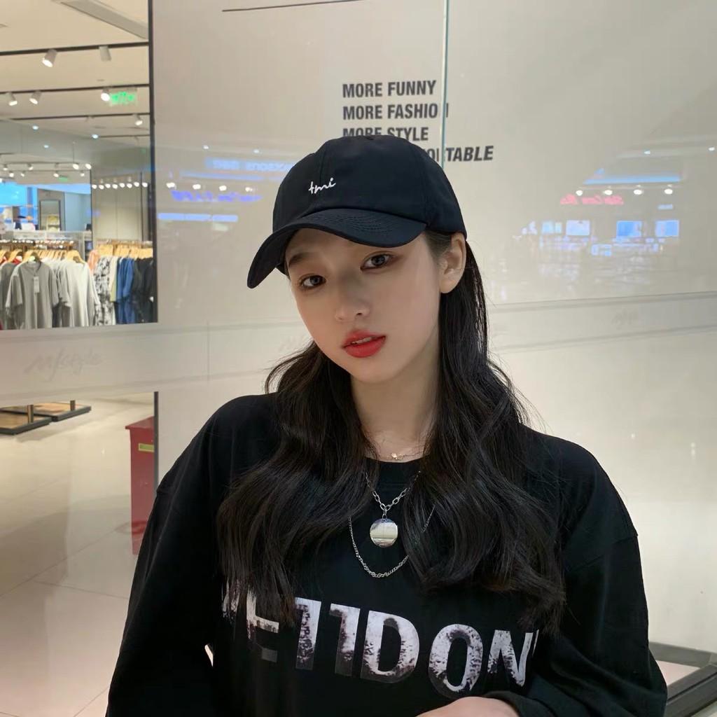 Mũ Lưỡi Trai Thêu Chữ TMI Phong Cách Ulzzang Form Unisex Nam Nữ Cao Cấp Hàng Quảng Châu