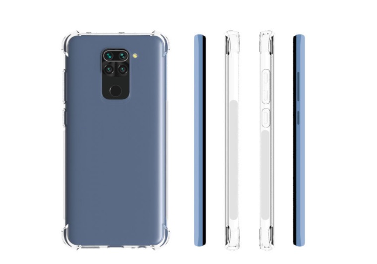 Ốp lưng dành cho Xiaomi Redmi Note 9 bảo vệ camera, dẻo trong suốt, chống va đập