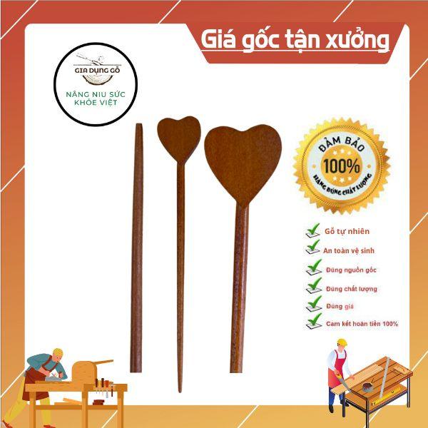 Ghim Gỗ Hình Tim Các Loại Ăn Trái Cây Chụp Hình Decor - ĐỒ DÙNG NHÀ BẾP 68