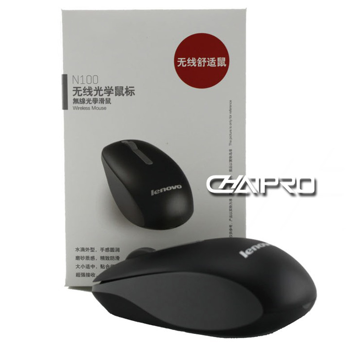 Chuột Máy Tính Văn Phòng Không Dây N100 1000Dpi