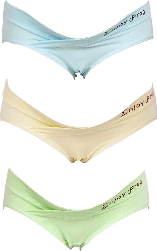 Bộ 3 Quần Lót Cho Bà Bầu Enjoy Preg QB06 QB05 QB04 Nhiều Màu Size XL