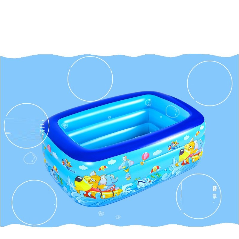 Bể bơi/ Hồ bơi 3 tầng trẻ em loại dày - Đa dạng kích thước 1.2m/ 1.3m/ 1.5m/ 1.8m/ 2.1m - Chất liệu nhựa PVC an toàn