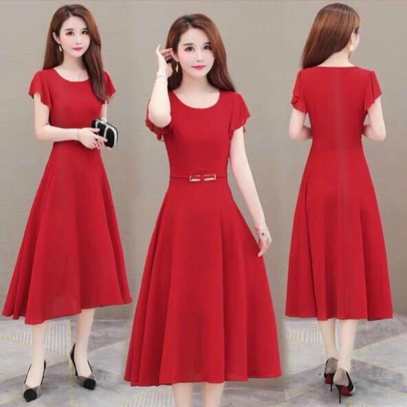 ĐẦM VOAN CHIFON XINH SANG CHẢNH