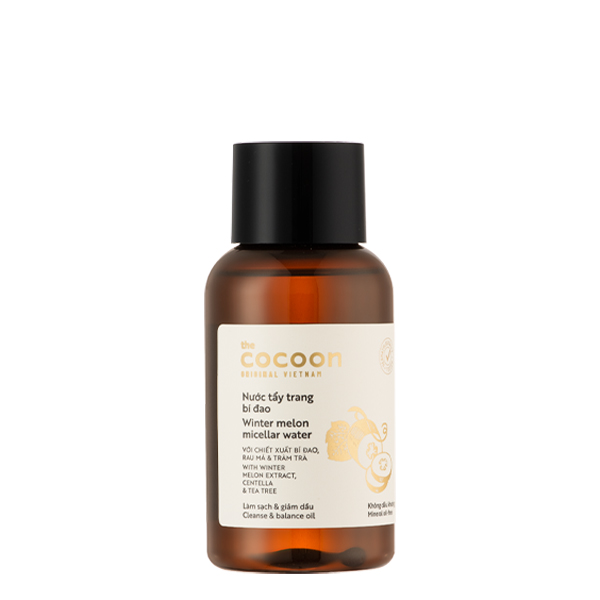 Nước Tẩy Trang Bí Đao Cocoon 140ml + Tặng Kèm Băng Đô Tai Mèo Màu Ngẫu Nhiên