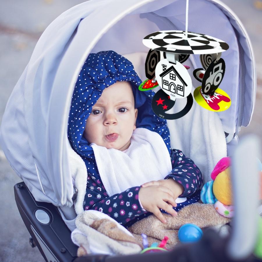 Treo cũi/nôi Lalalaa baby, kích thích thị giác thị giác, phát triển trí não cho bé sơ sinh