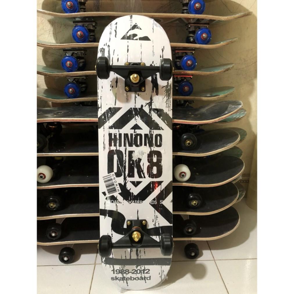 Ván Trượt Cao Cấp Skateboard Mặt Nhám gỗ ép 7 lớp chịu lực