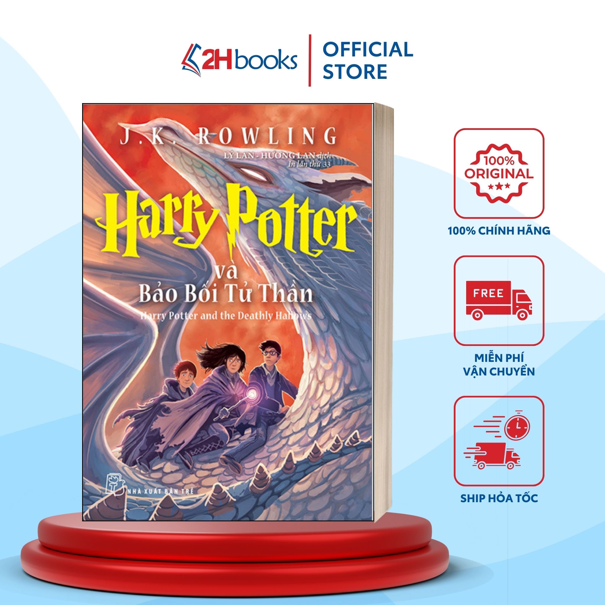 Hình ảnh Sách- Boxset Harry Potter Trọn Bộ 7 Tập (Tái Bản 2023)- 2HBooks