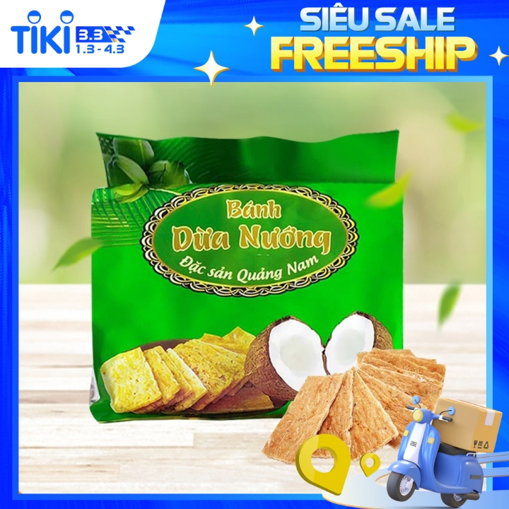 Bánh dừa nướng - Đặc sản Quảng Nam 180g hiệu Phúc Đạt