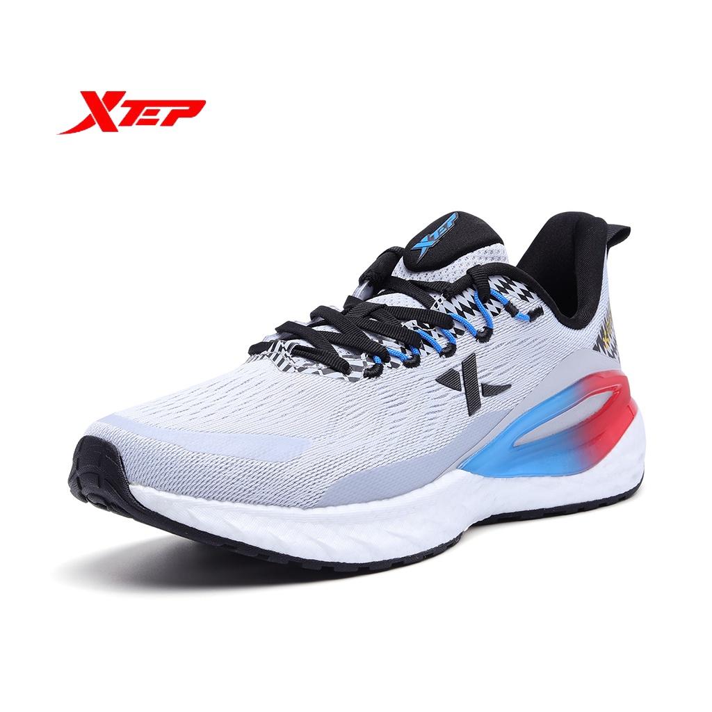 Giày sneaker nam Xtep, Giày thể thao nam form dáng nhẹ, thoáng khí ,êm chân 879319110026