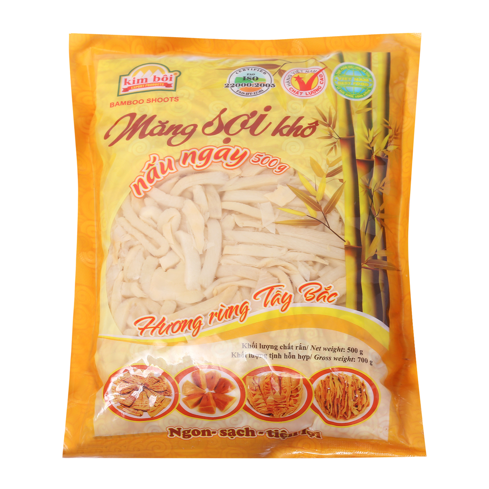 Măng Sợi Khô Nấu Ngay Kim Bôi 500G