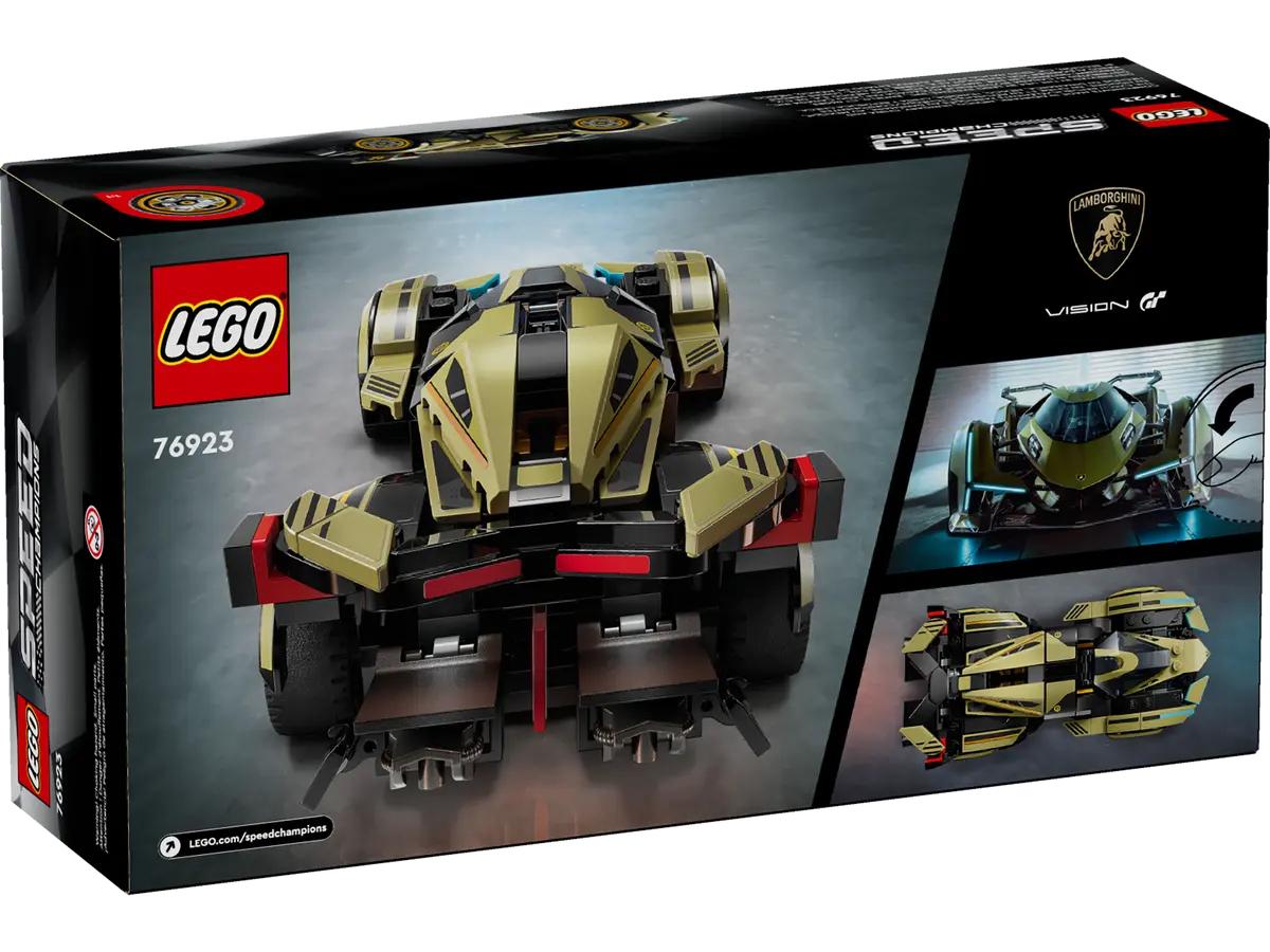 Đồ Chơi Lắp Ráp Siêu Xe Lamborghini Lambo V12 Vision GT - Lego Speed Champions 76923 (230 Mảnh Ghép)