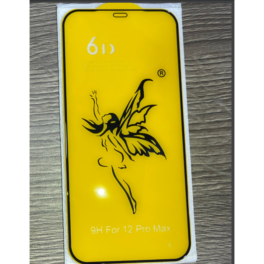 MIẾNG DÁN CƯỜNG LỰC 6D DÀNH CHO IPHONE 12 PROMAX
