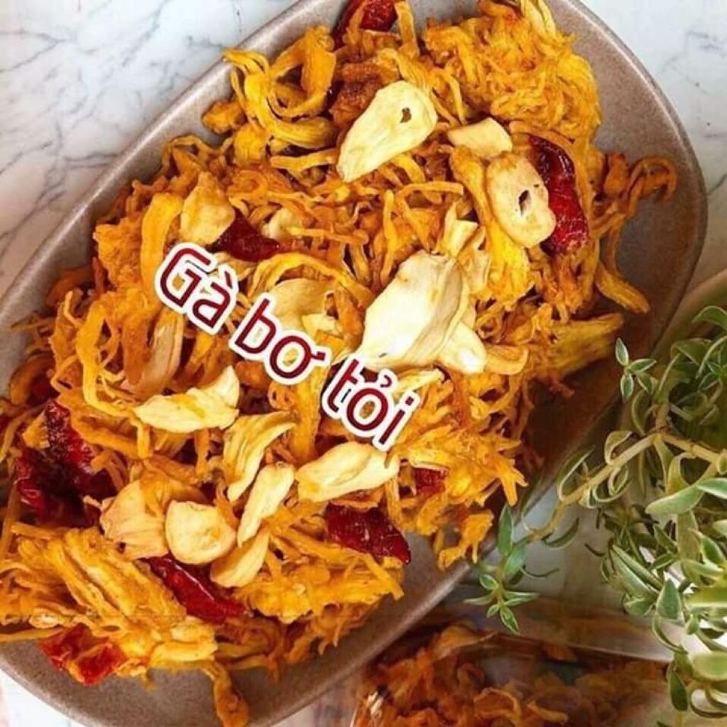 1KG KHÔ GÀ BƠ TỎI LOẠI 1 TẶNG KHÔ BÒ | Nàng Khô