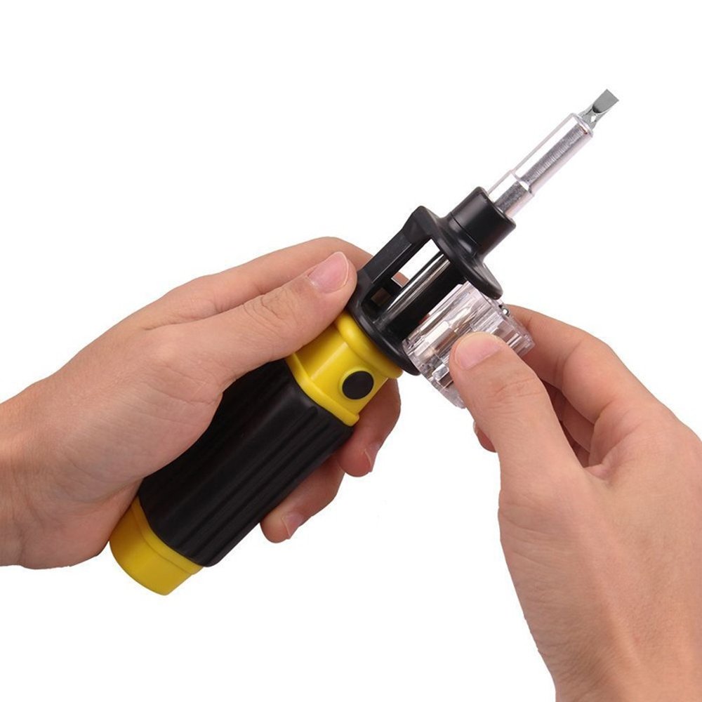 Tua Vít Đa Năng Đổi Đầu Thông Minh 6 Trong 1 Snake Bit 360 Screwdriver