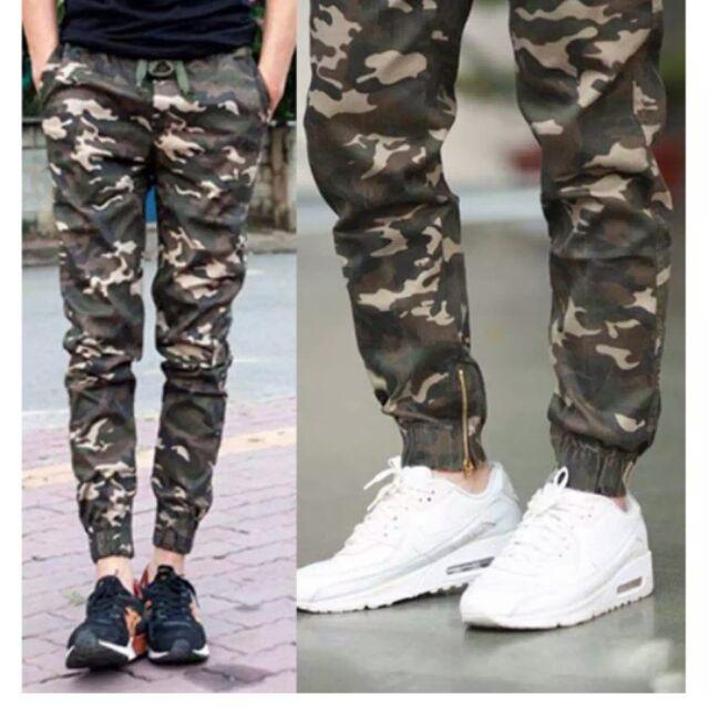 Quần jogger lính nam nữ siêu chất