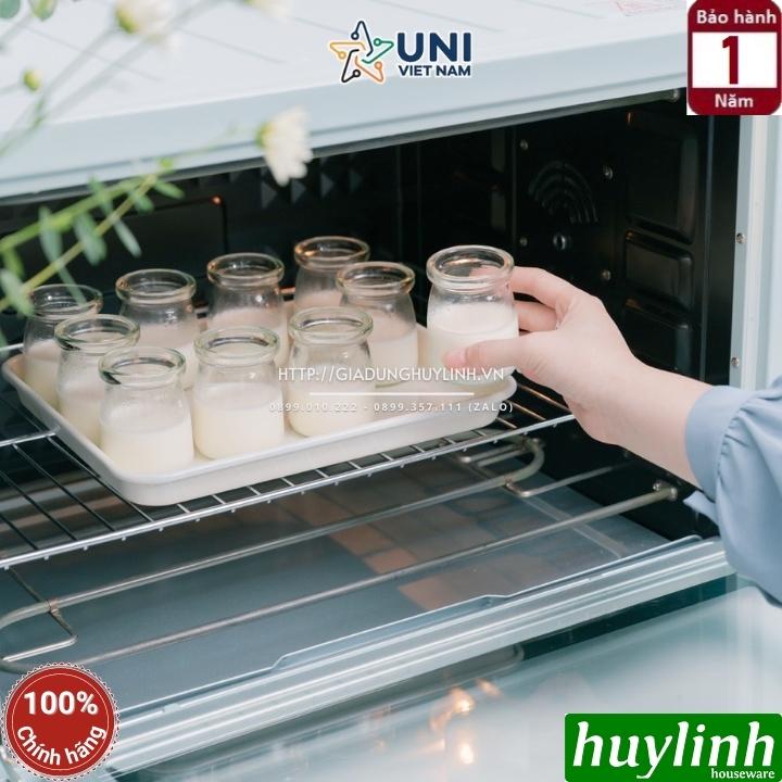 Lò nướng điện đối lưu Unitech LU-63 - 2200W - Dung tích 63 lít - 9 Chức năng - Hàng chính hãng