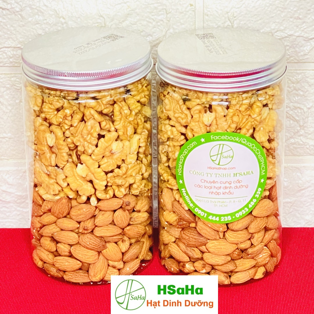 Mix Hạt Dinh Dưỡng Tách Vỏ 2 Loại HSaHa