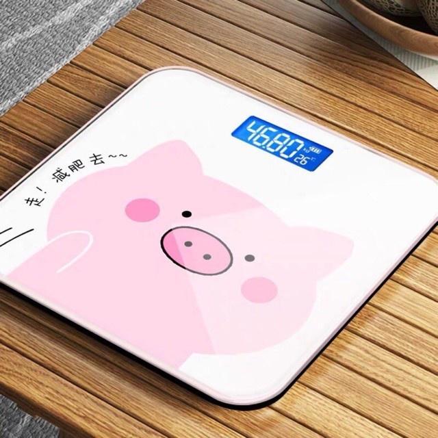 CÂN SỨC KHỎE ĐIỆN TỬ THÔNG MINH HÌNH HEO CỰC HOT, CÂN ĐIỆN TỬ MINI - BỀN TỐT, ĐỘ CHÍNH XÁC CAO, CHỊU LỰC ĐẾN 180KG