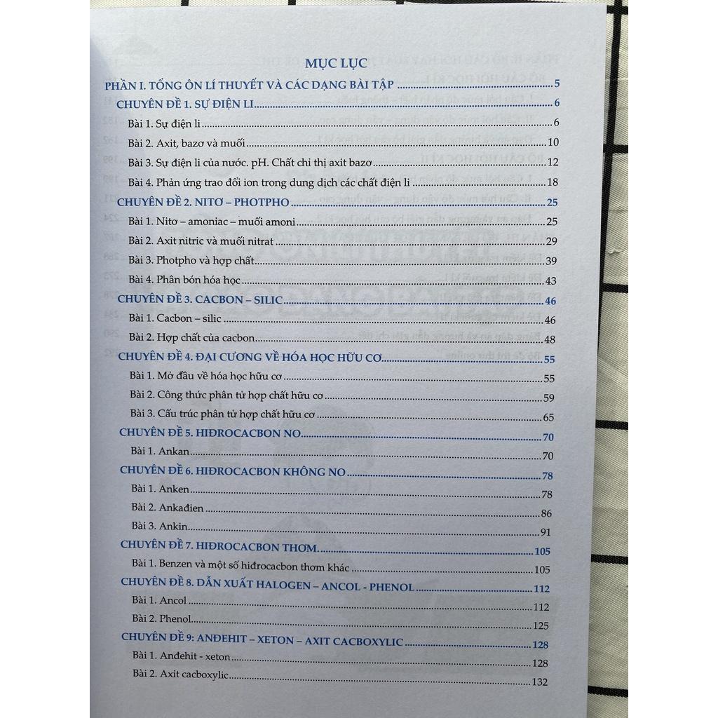 Hóa lớp 11 - Sách Học giỏi không khó môn Hóa lớp 11, bứt phá 9,10 điểm - Nhà sách Ôn luyện