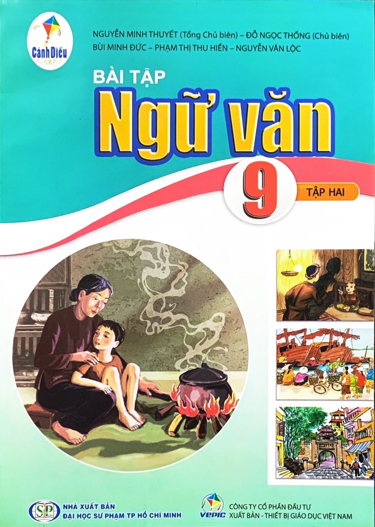 Sách - Bài tập Ngữ văn 9 Cánh Diều (bán kèm 1 viên tẩy)