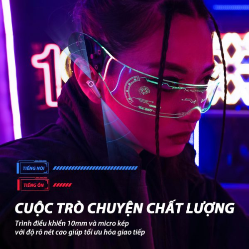 Tai nghe bluetooth Soundpeats Cyber Gear - Hàng Chính Hãng