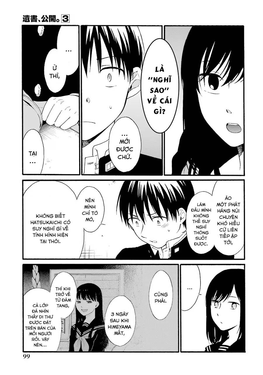 di thư trên bàn chapter 12 15