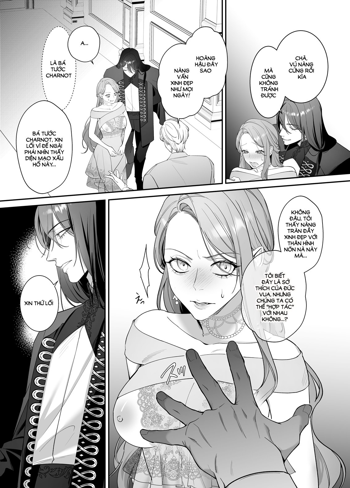 [21+] người hướng dẫn làm tình và cô dâu của vương tử chapter 5 5