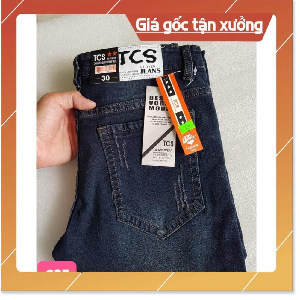 Quần Jean Nam Trơn Hàng Vnxk Kiểu Ms637 Phong Cách Soái Ca