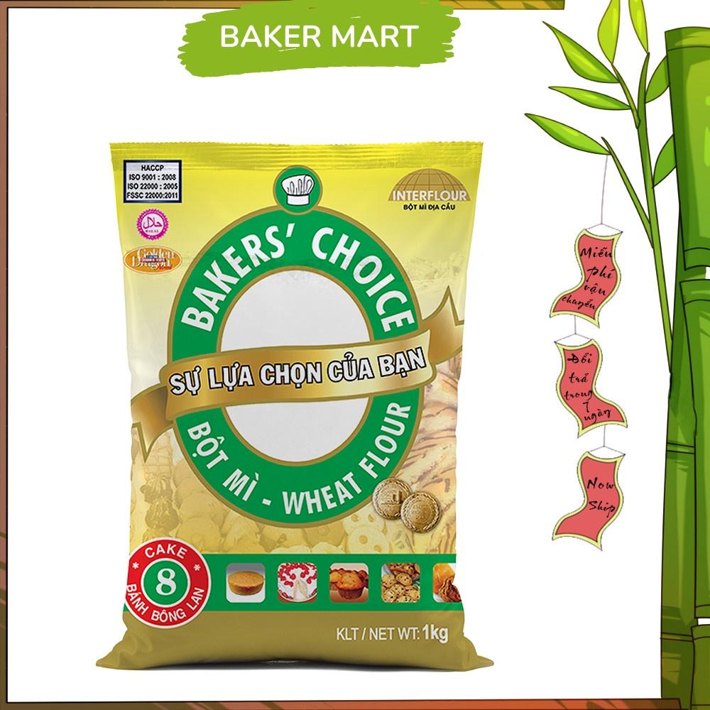 Bakers Choice số 8 Bột bánh Bông lan - Nguyên liệu làm bánh Baker Mart