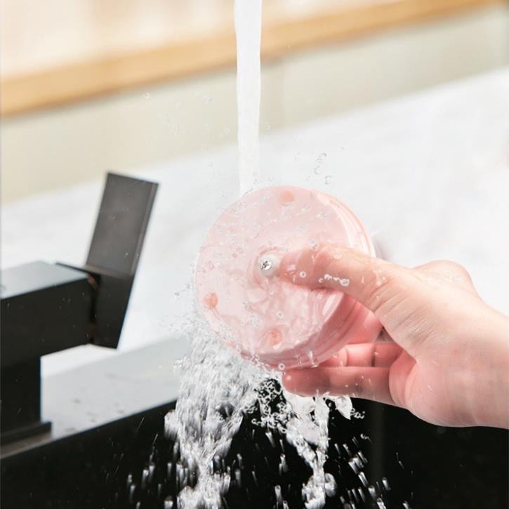 Máy xay tỏi ớt cầm tay màu hồng, máy xay mini đa năng sạc pin tiện lợi