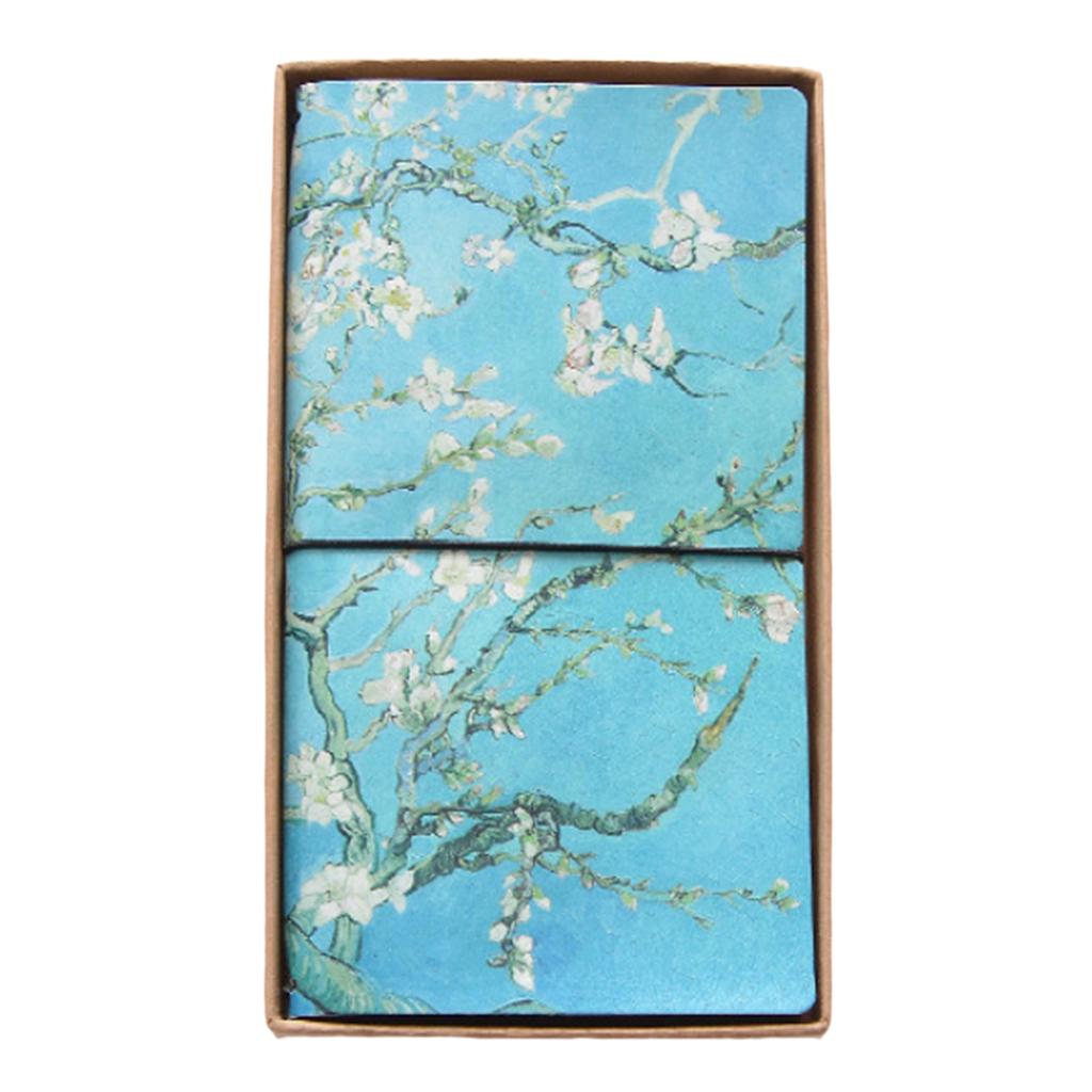 Notepad Jotter Notebook  Journal, Two Inner Core, PU Cover #1