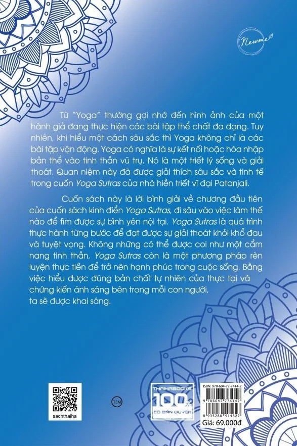 Lối vào Kinh Yoga Sutras của Patanjali - Gurdev Singh - Kim Nguyễn dịch - (bìa mềm)