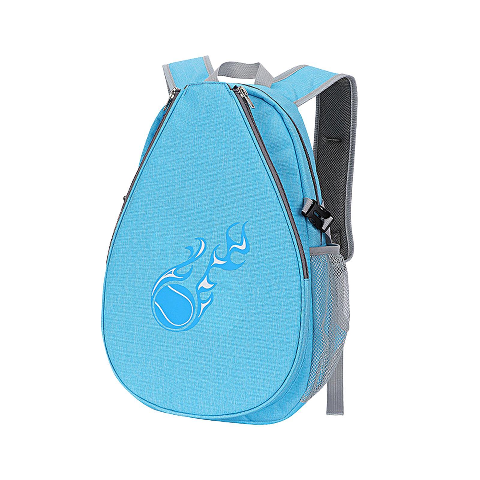 Tennis Backpack Portable Tennis Bag for Tennis Racket, Badminton Racquet Blue