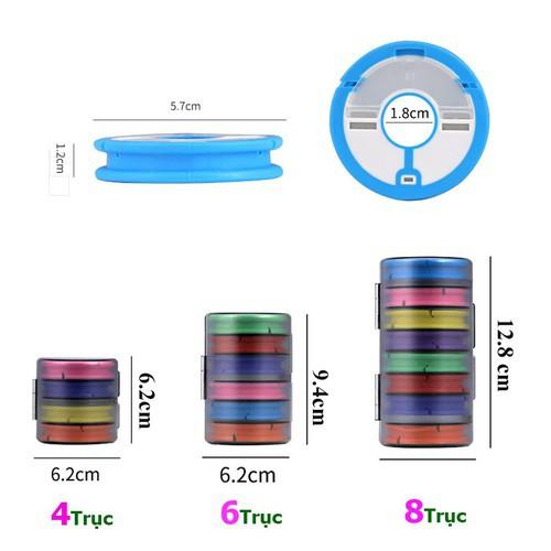 Hộp Đựng Trục Câu Đài Silicone Cao Cấp Chuyên Dụng Câu Đài