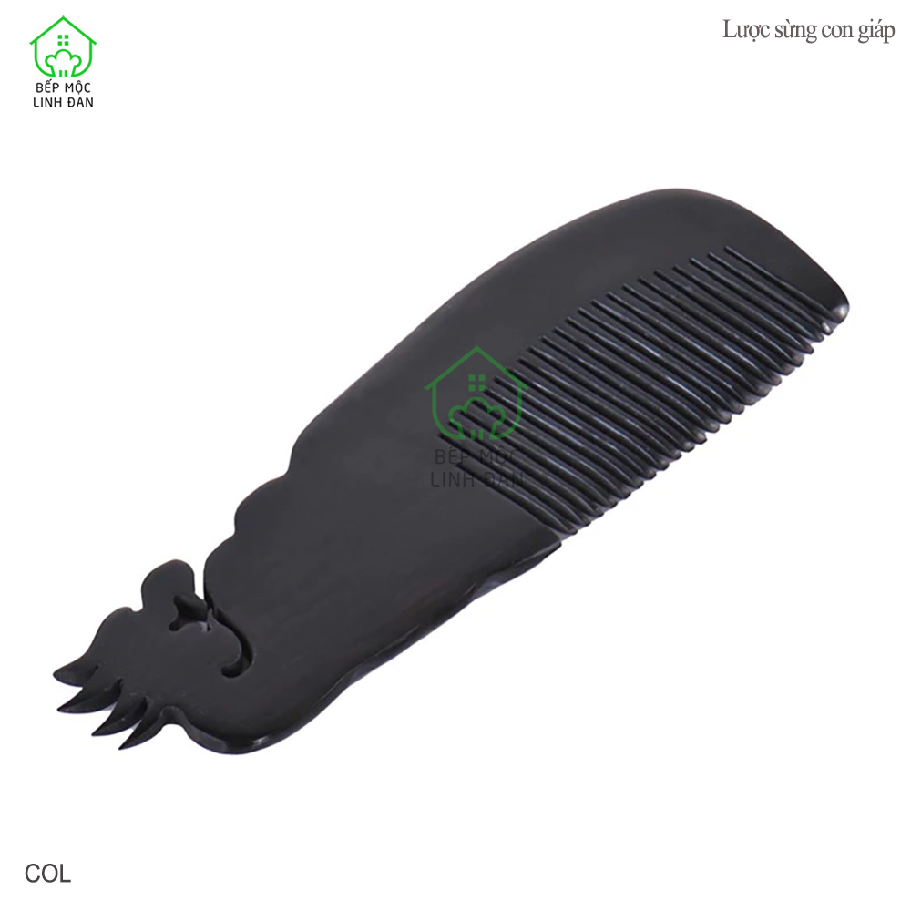 Lược 12 Con Giáp Bằng Sừng Trâu (Đủ Mẫu - Size: L - 18cm) Quà Tặng Ý Nghĩa
