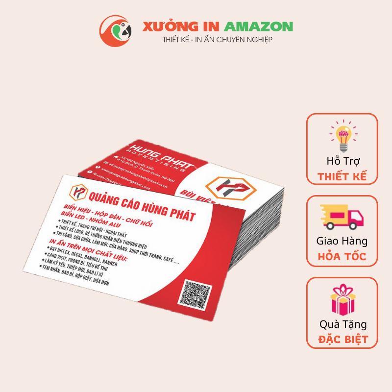 Name Card, Danh Thiếp, cán mờ 2 mặt, xén thành phẩm siêu đẹp