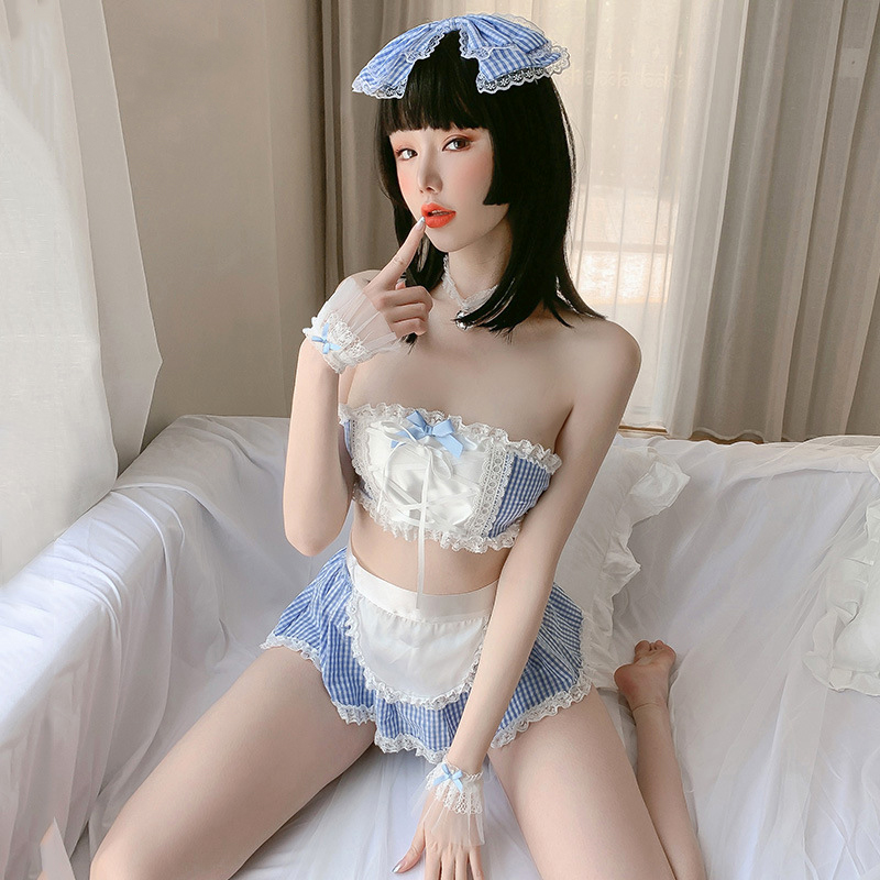 Set costume hầu gái xinh xắn gợi cảm