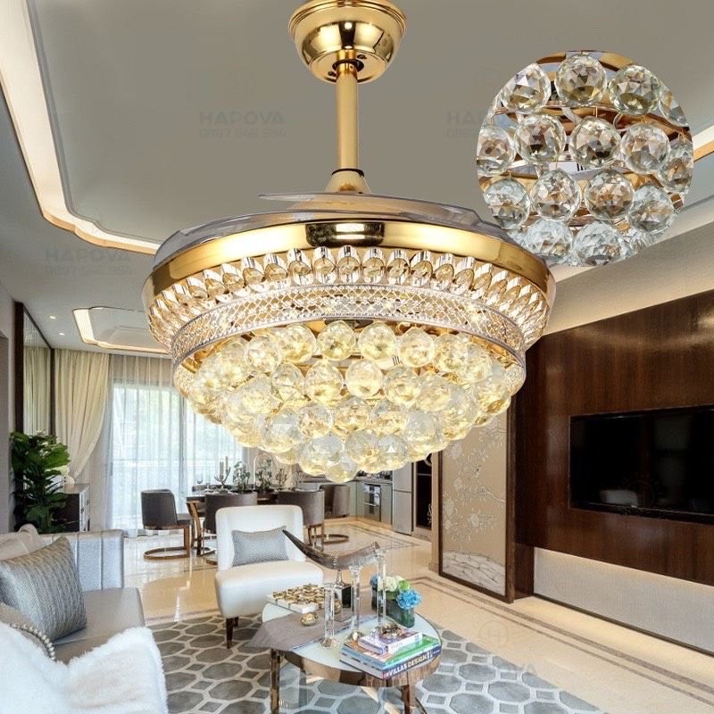Quạt trần đèn trang trí