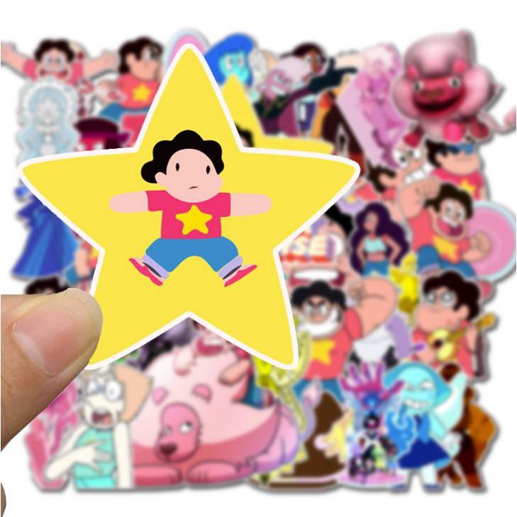 Sticker dán cao cấp Steven Universe Cartoon Cực COOL ms#101