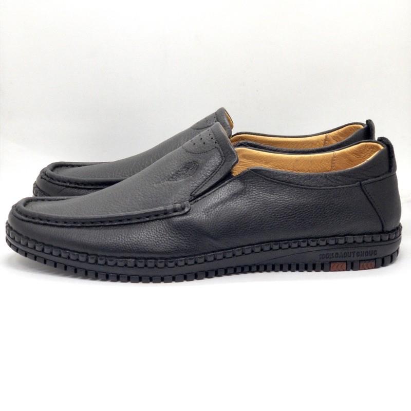 Giầy lười nam siêu mềm Tomshoes, cam kết da thật 100%