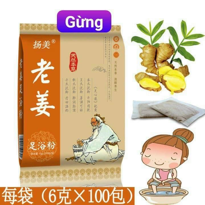 Thảo dược ngâm chân ( túi 100 gói)